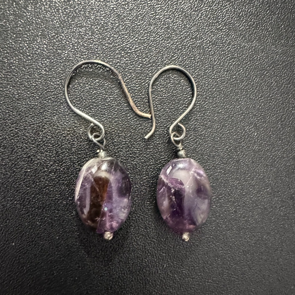 Elegant Genuine Ametrine Earrings